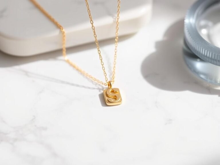 Elegant initial necklace with personalized charm for best friend birthday gift
