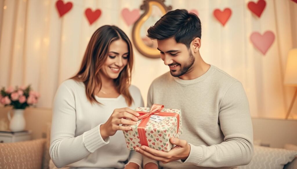 5 senses gift for boyfriend being given on special occasion