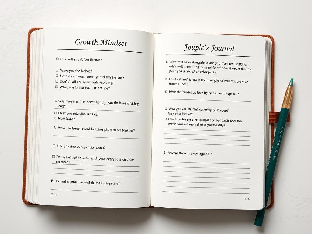 A growth mindset journal for couples for sentimental valentines gifts