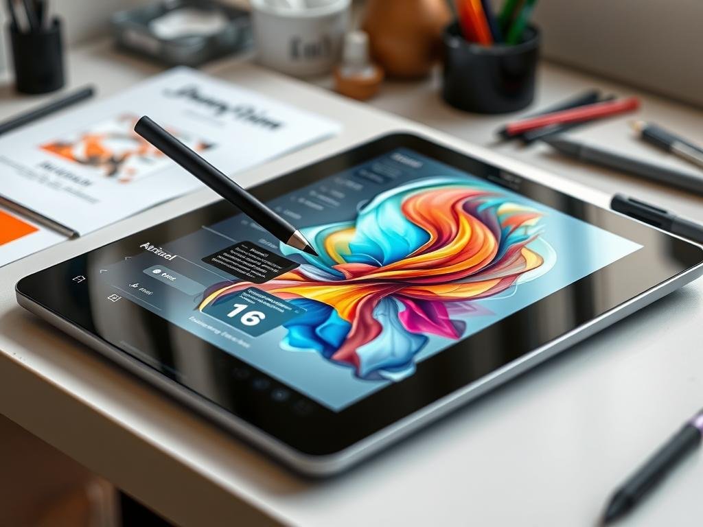 AI-assisted digital art creation tablet for trendy gifts in 2026