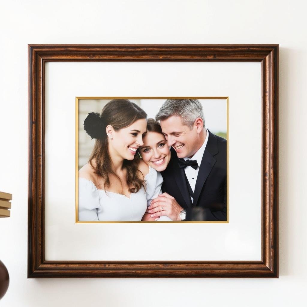 Beautifully framed special photo for anniversary gift ideas