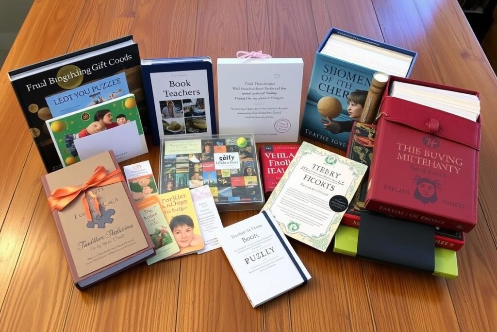 Book-themed gifts for teachers who love reading