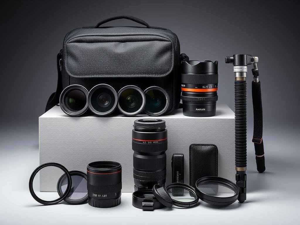 Camera accessories as valentines day gift for him