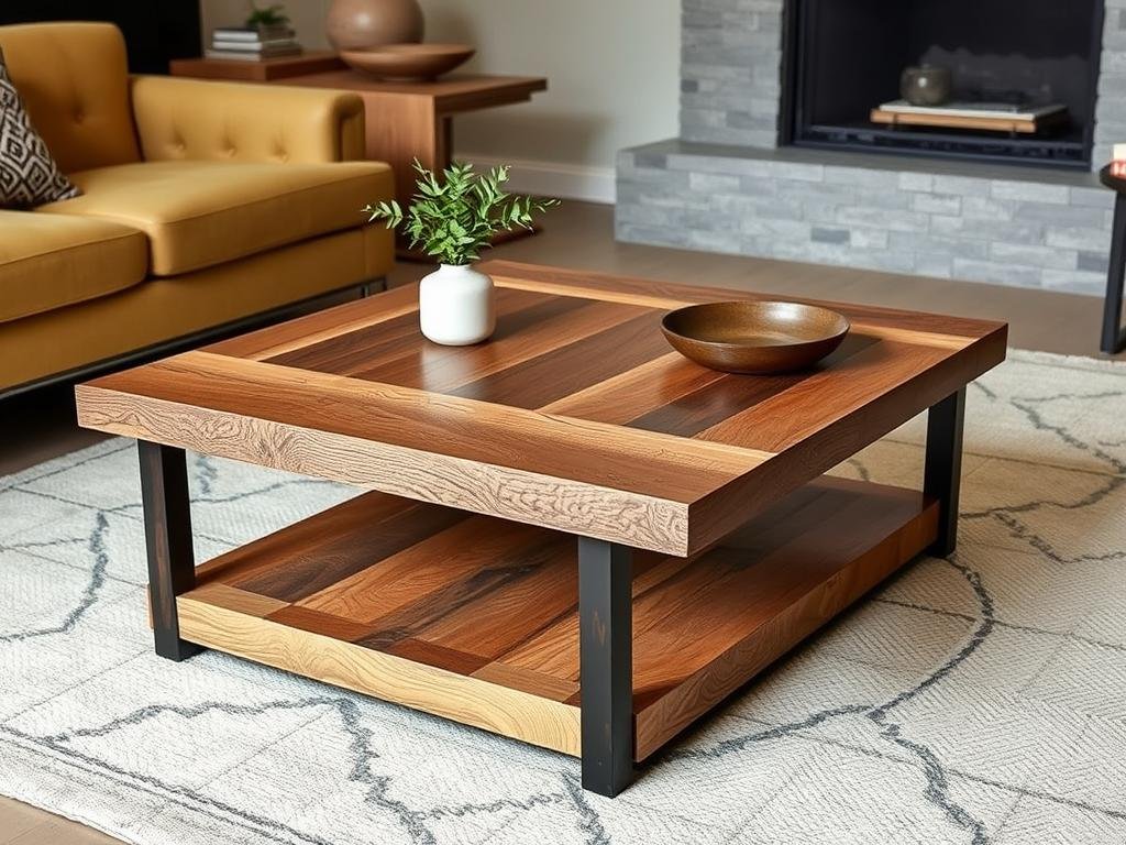 Carbon-negative furniture piece made from reclaimed materials for trendy gifts in 2026