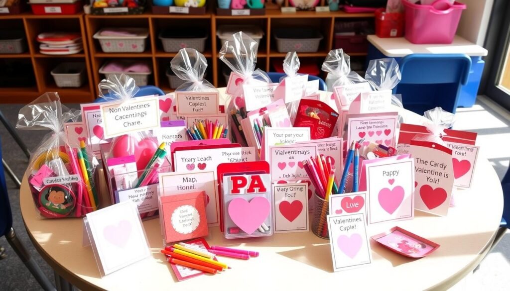 Classroom Valentine's exchange gifts and cards for children