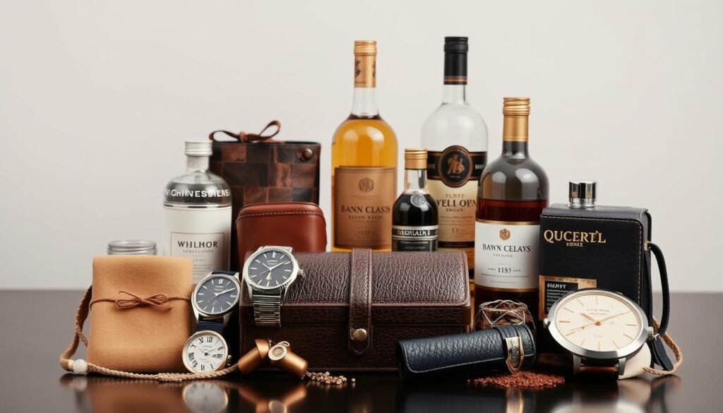 Collection of luxury anniversary gifts for boyfriends