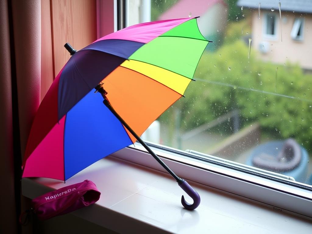 Compact umbrella with automatic open for girlfriend birthday gifts