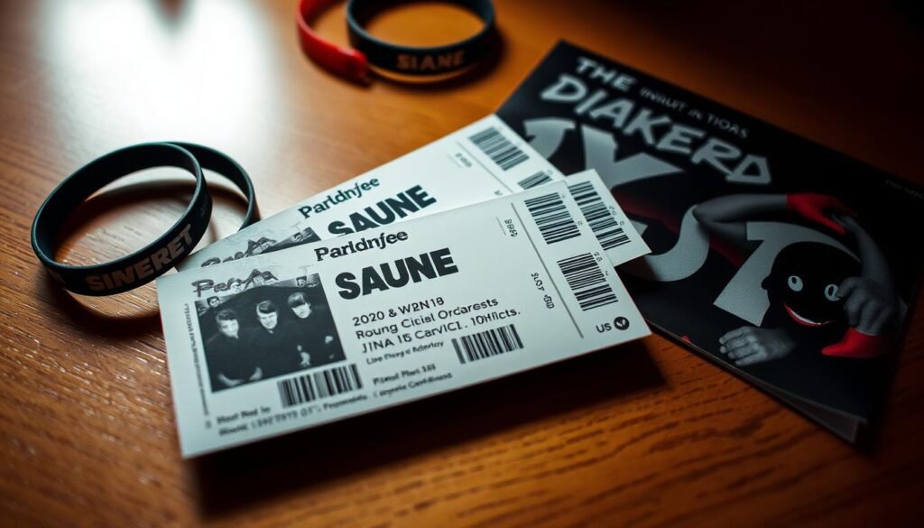 Concert tickets as a cute gift for boyfriend, creating shared memories