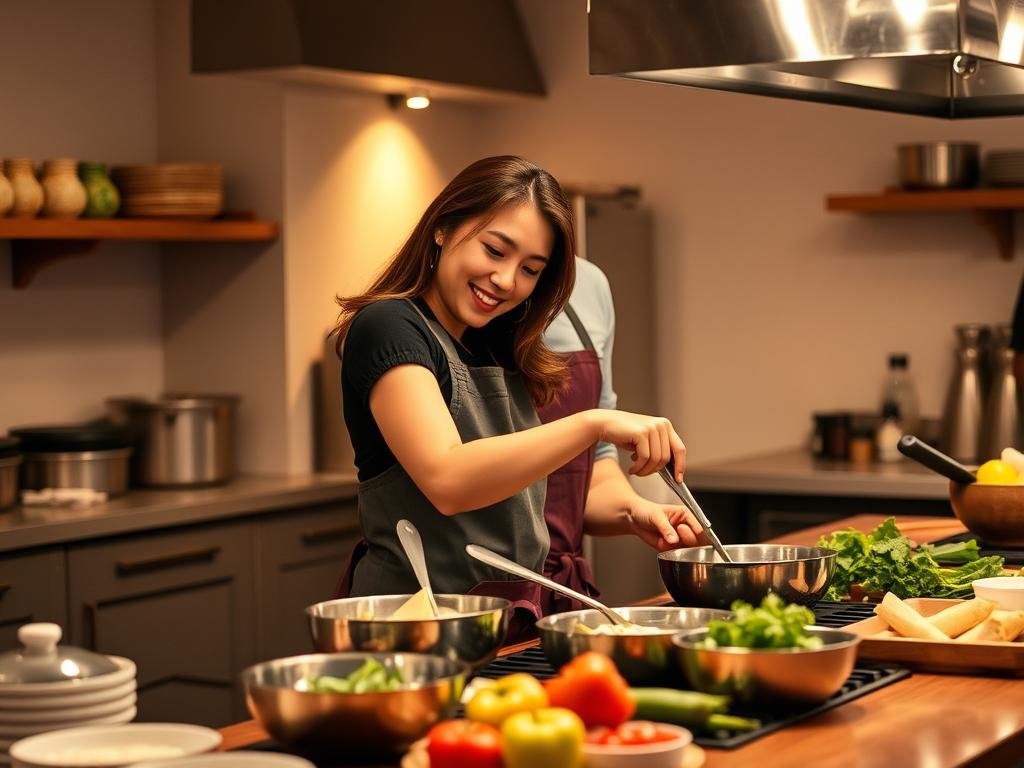 Cooking class gift certificate as valentines day gift for him