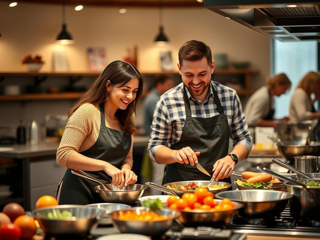 Cooking class valentines gift for boyfriend