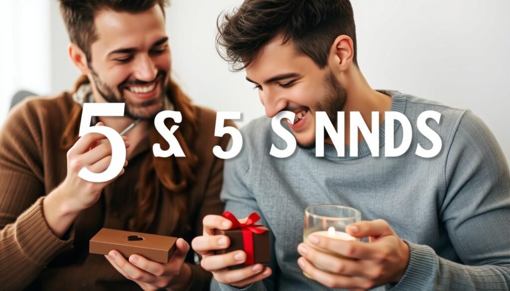 Couple enjoying 5 senses gift experience together