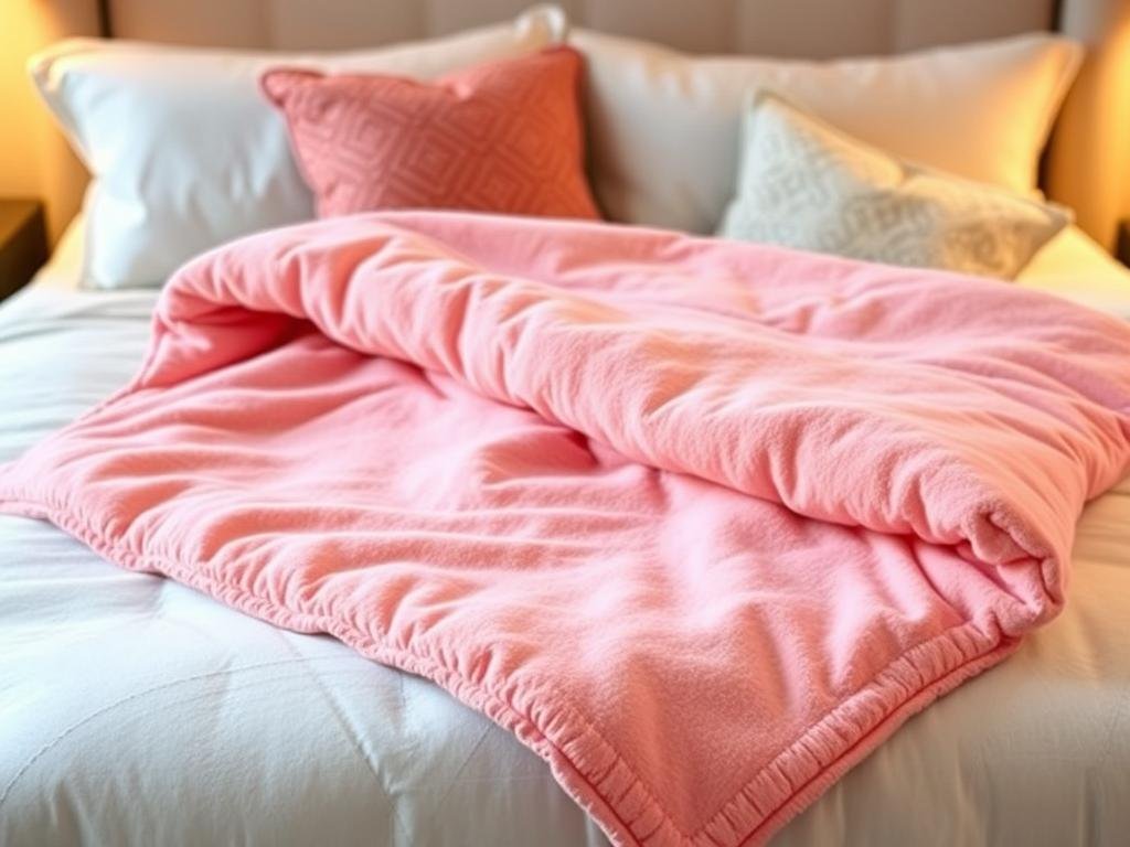 Cozy weighted blanket for comfort and relaxation as valentine gifts
