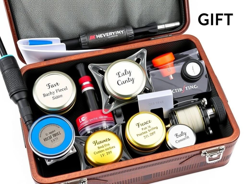 Customized fishing gear or tackle box