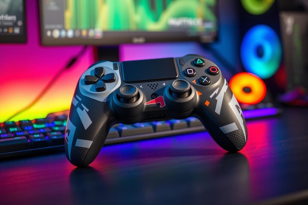 Customized gaming controller with unique design