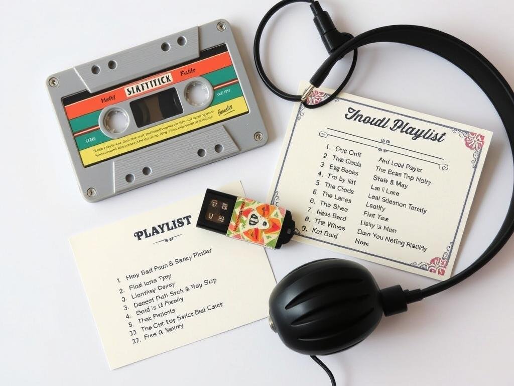 Customized playlist or mixtape gift