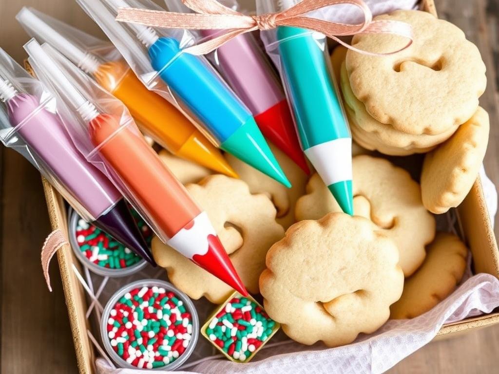 DIY cookie decorating kit - interactive cute birthday gift