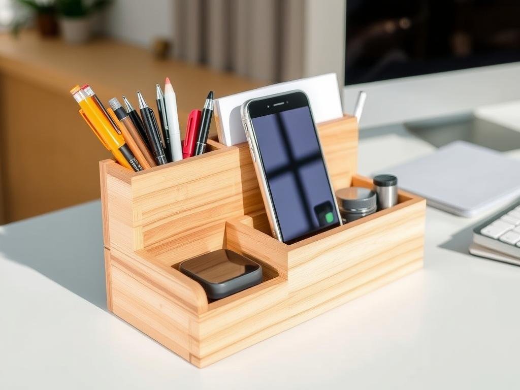 Desk organizer as a gift idea for boyfriend