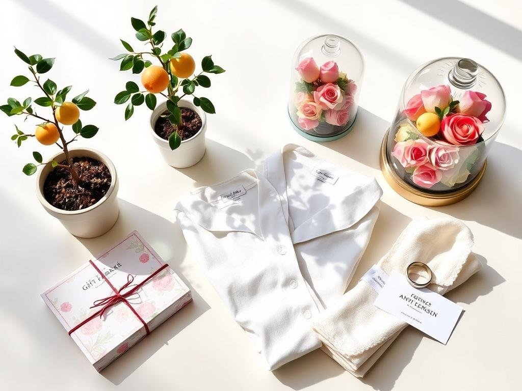 Fruit and flower anniversary gifts including preserved arrangements for anniversary gift ideas