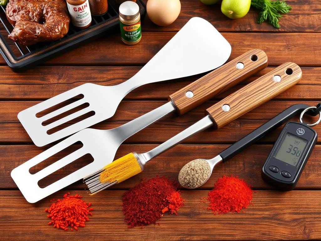 Grilling accessories as a gift idea for boyfriend