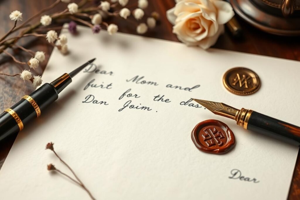 Handwritten anniversary letters for parents