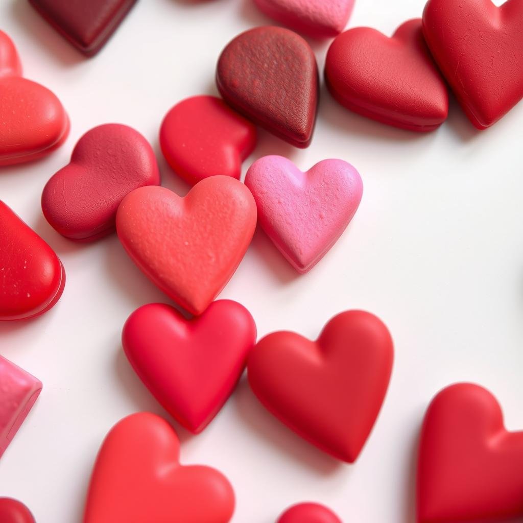 Heart-shaped crayons for school valentines day gifts