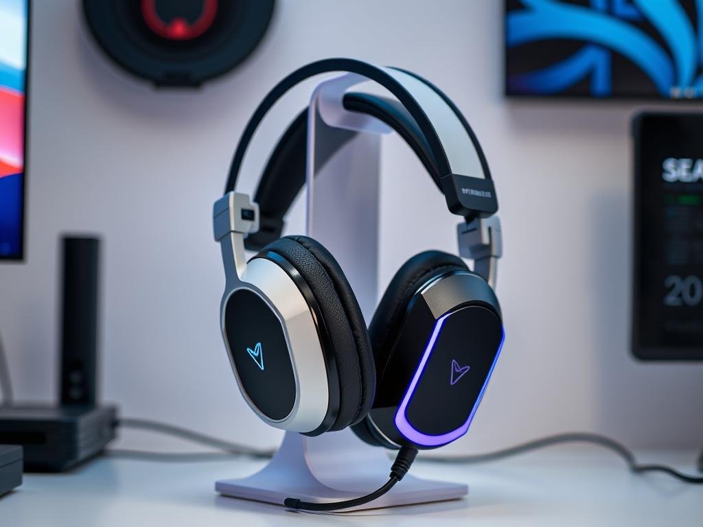 High-end gaming headset with microphone as boyfriend anniversary gift