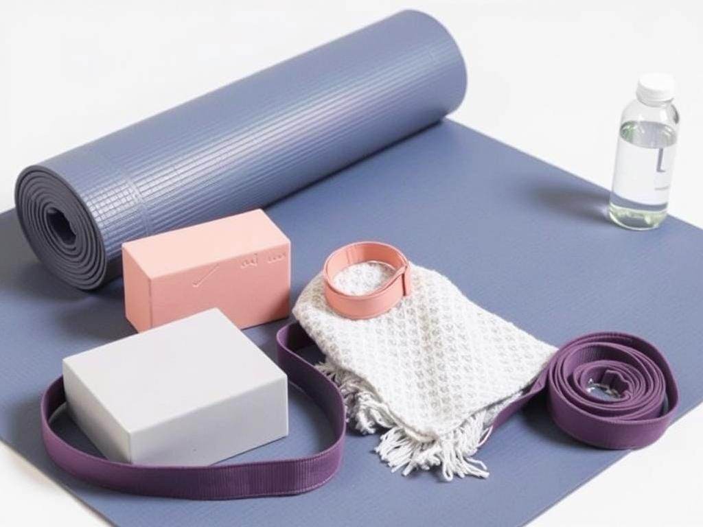 High-end yoga mat with accessories for girlfriend birthday gifts