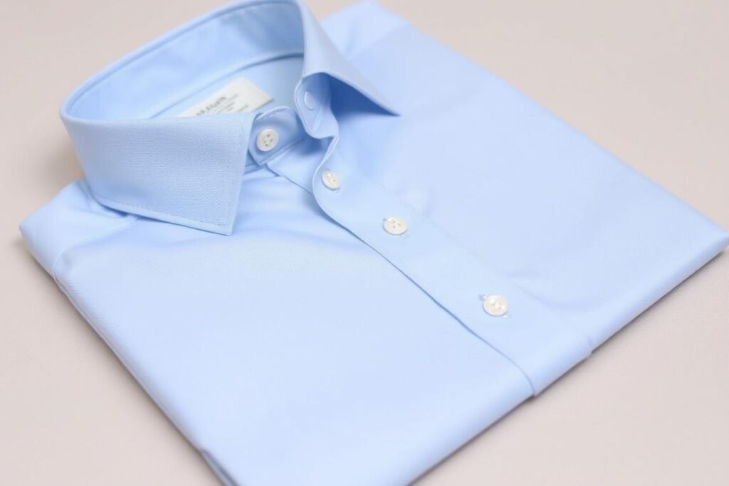 High-quality cotton dress shirt as a cotton anniversary gift for him
