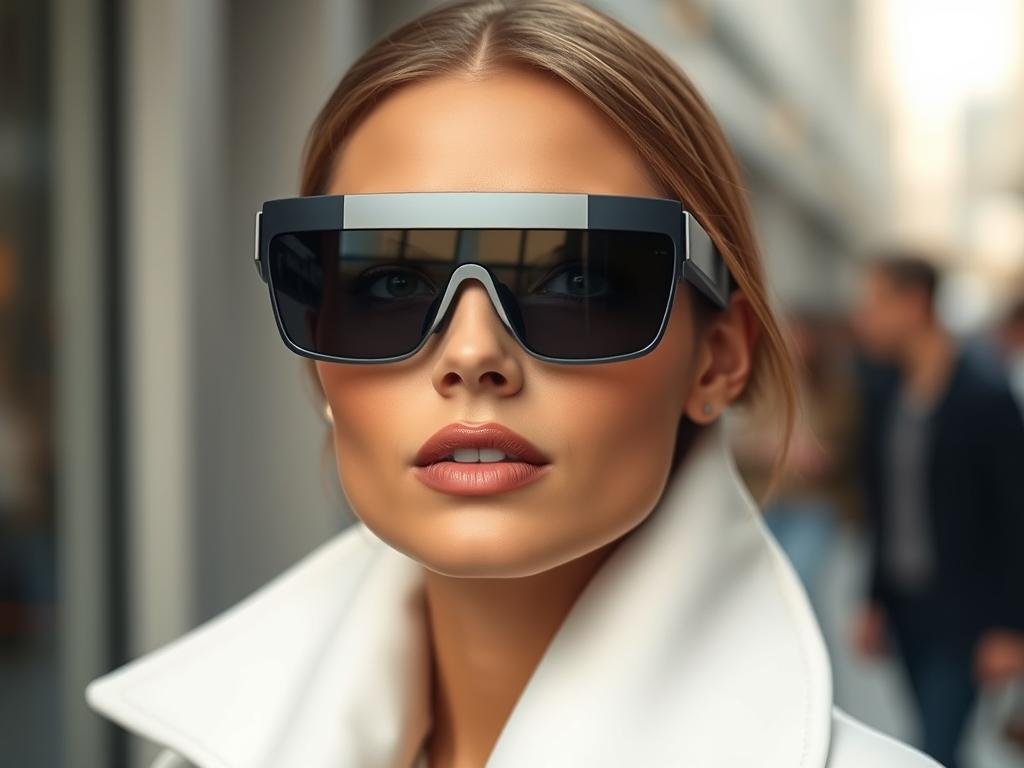 Holographic AR glasses that look like stylish sunglasses for trendy gifts in 2026