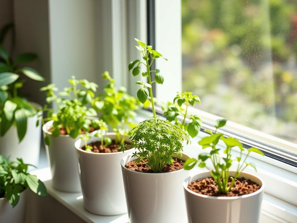 Indoor herb garden kit for girlfriend birthday gifts