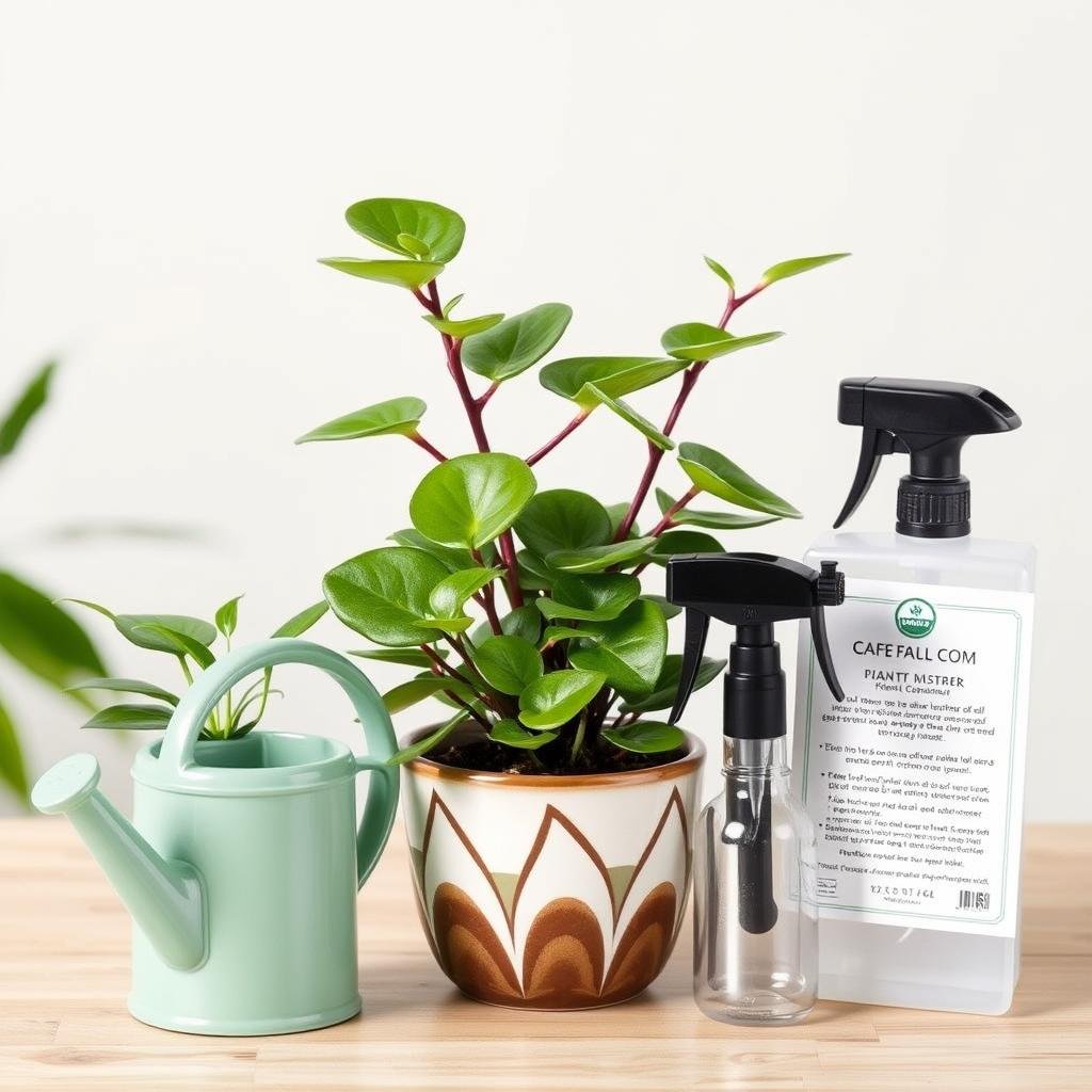 Indoor plant gift set with decorative pot and care tools creative gift ideas