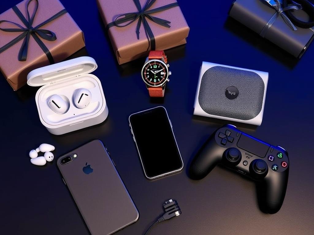Latest tech gadgets as birthday gifts for boyfriend including wireless earbuds and smartwatch