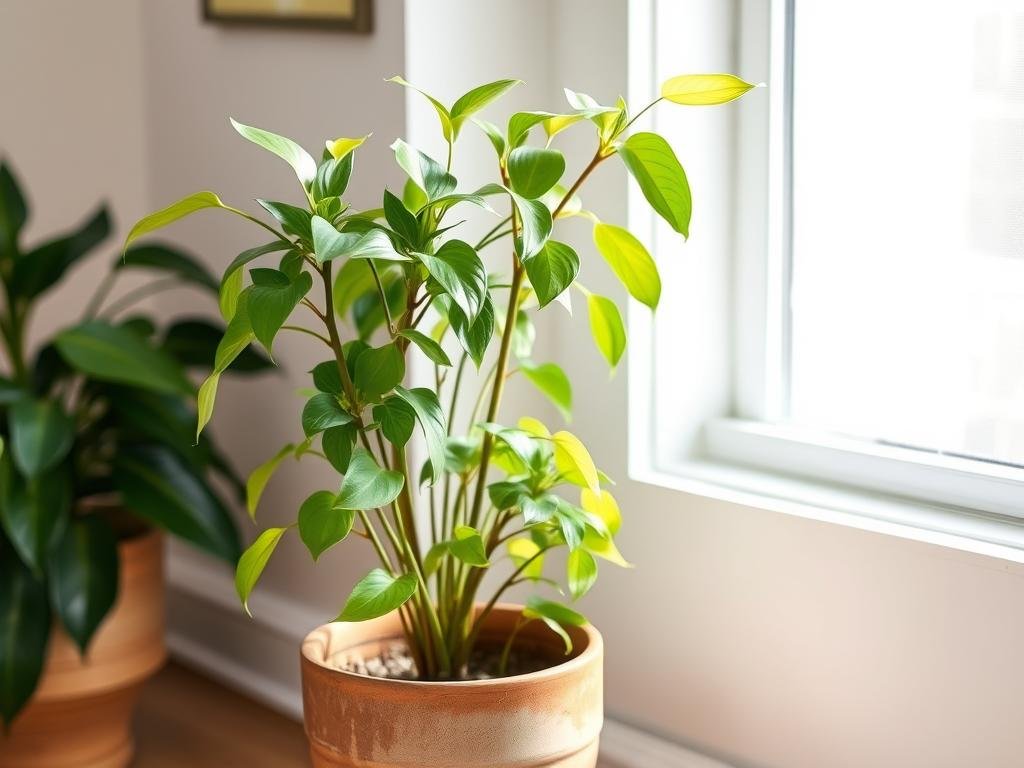 Low-maintenance indoor plant in a stylish pot for housewarming gift ideas