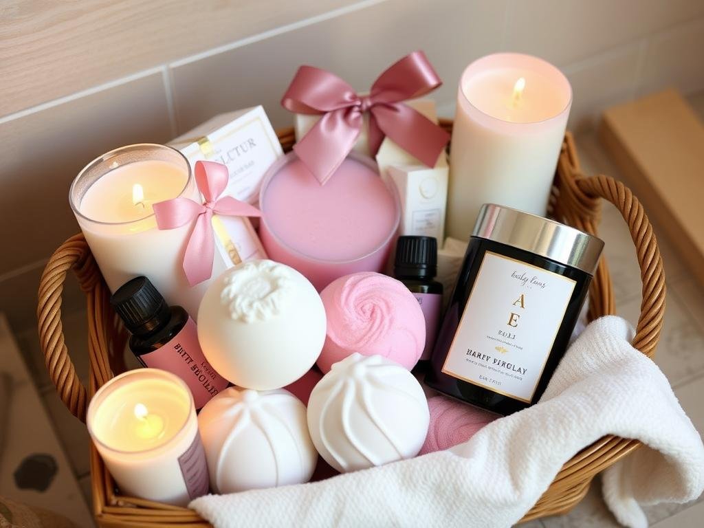 Luxury bath gift set for girlfriend birthday gifts