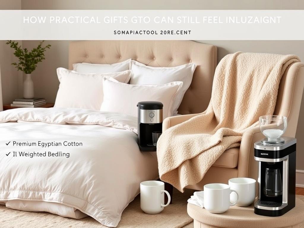 Luxury home items as practical anniversary gifts