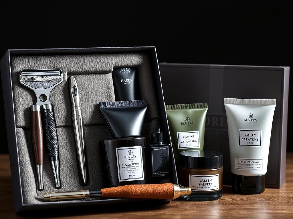 Luxury men's grooming set as boyfriend anniversary gift