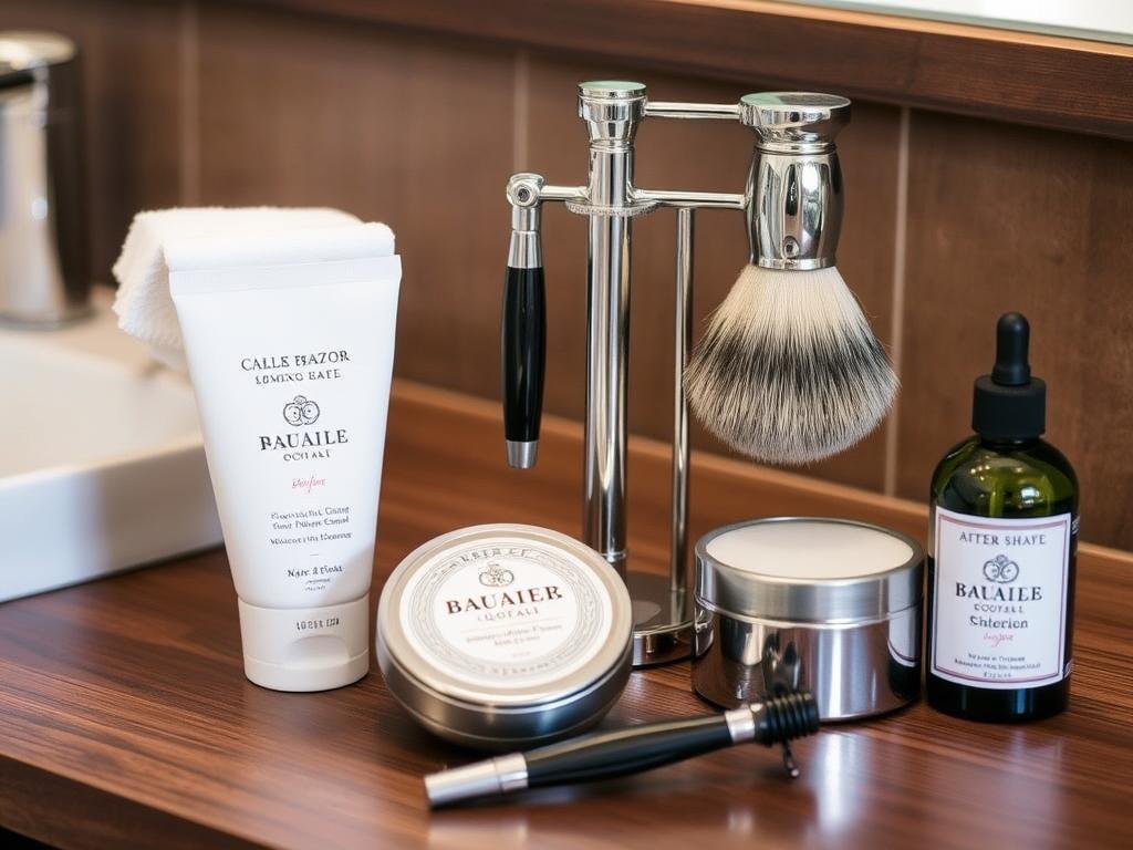 Luxury shaving kit valentines gift for boyfriend