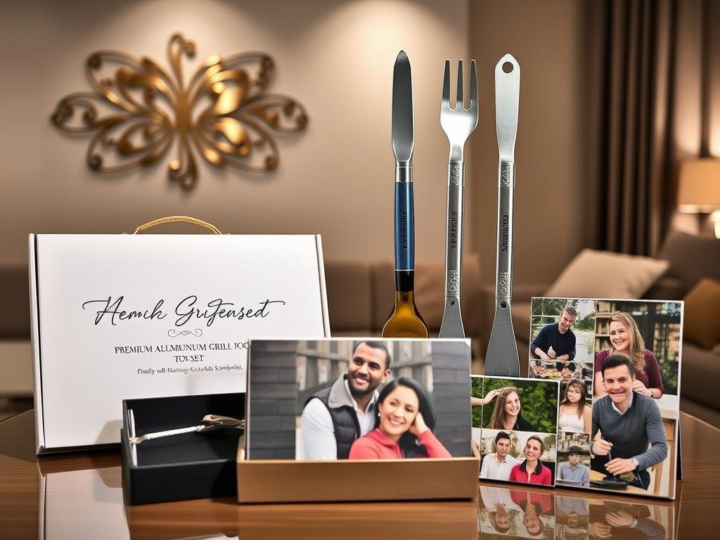 Modern tin and aluminum gifts for 10th anniversary