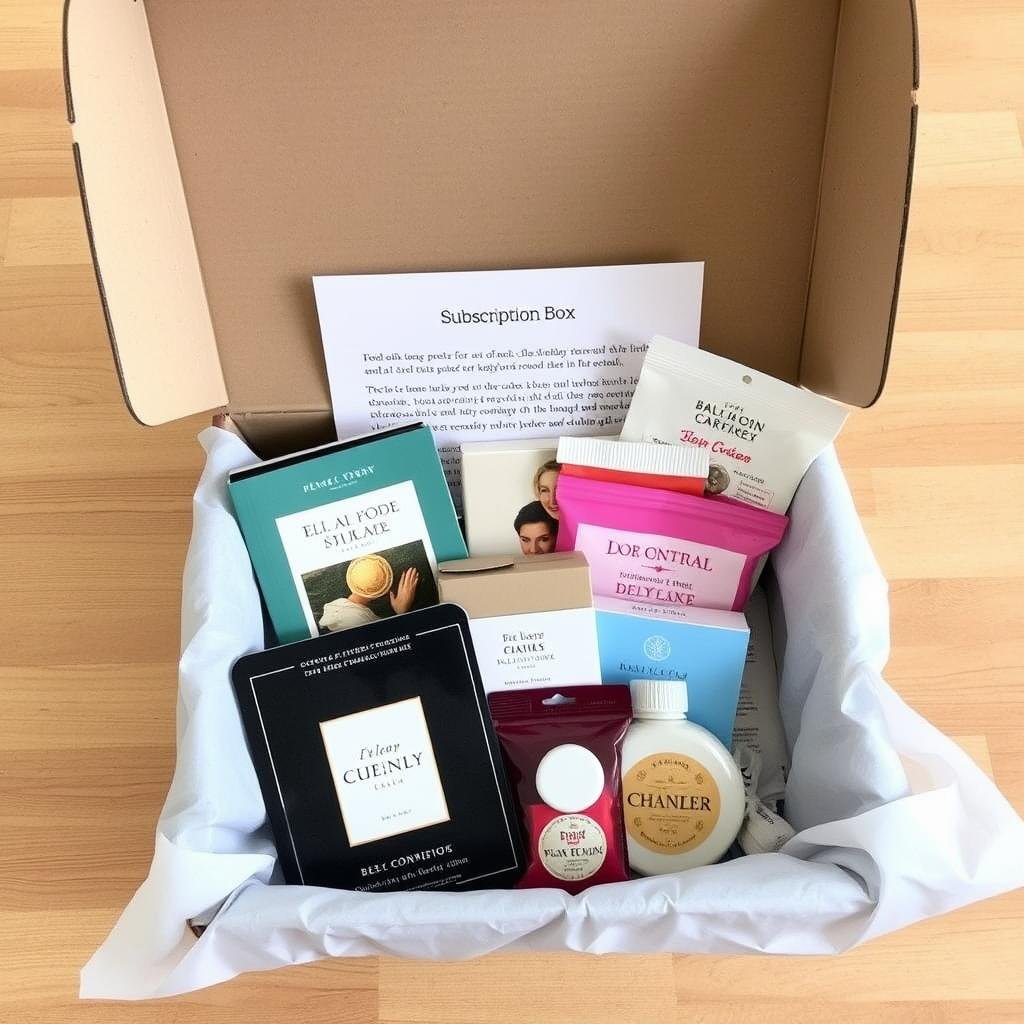 Monthly subscription box tailored to their interests - gifts for millennials that keep giving