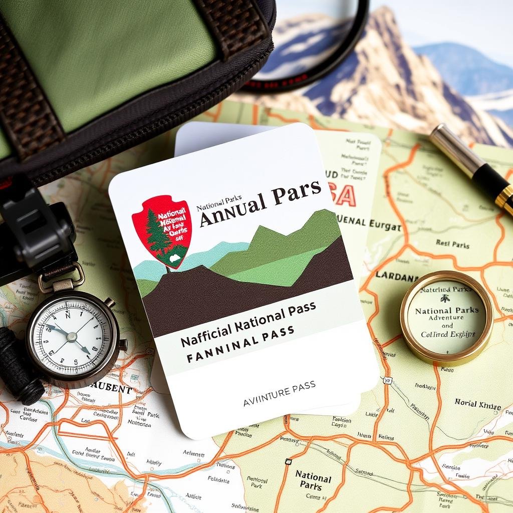National parks annual pass - adventure gifts for millennials who love outdoor exploration