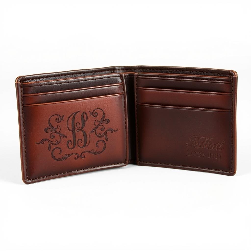 Personalized leather wallet for 3 year anniversary gift Personalized leather wallet for 3 year anniversary gift