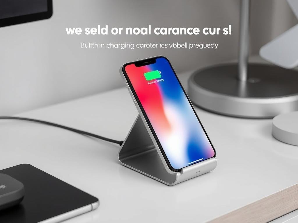 Phone stand with wireless charger as an affordable cute gift for boyfriend