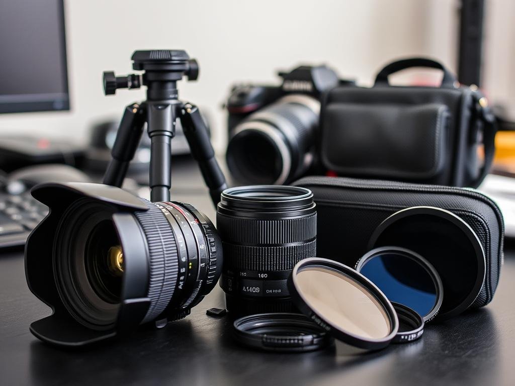 Photography accessories as a gift idea for boyfriend