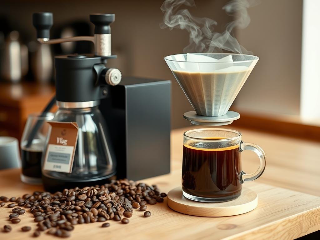 Premium coffee equipment as a gift idea for boyfriend