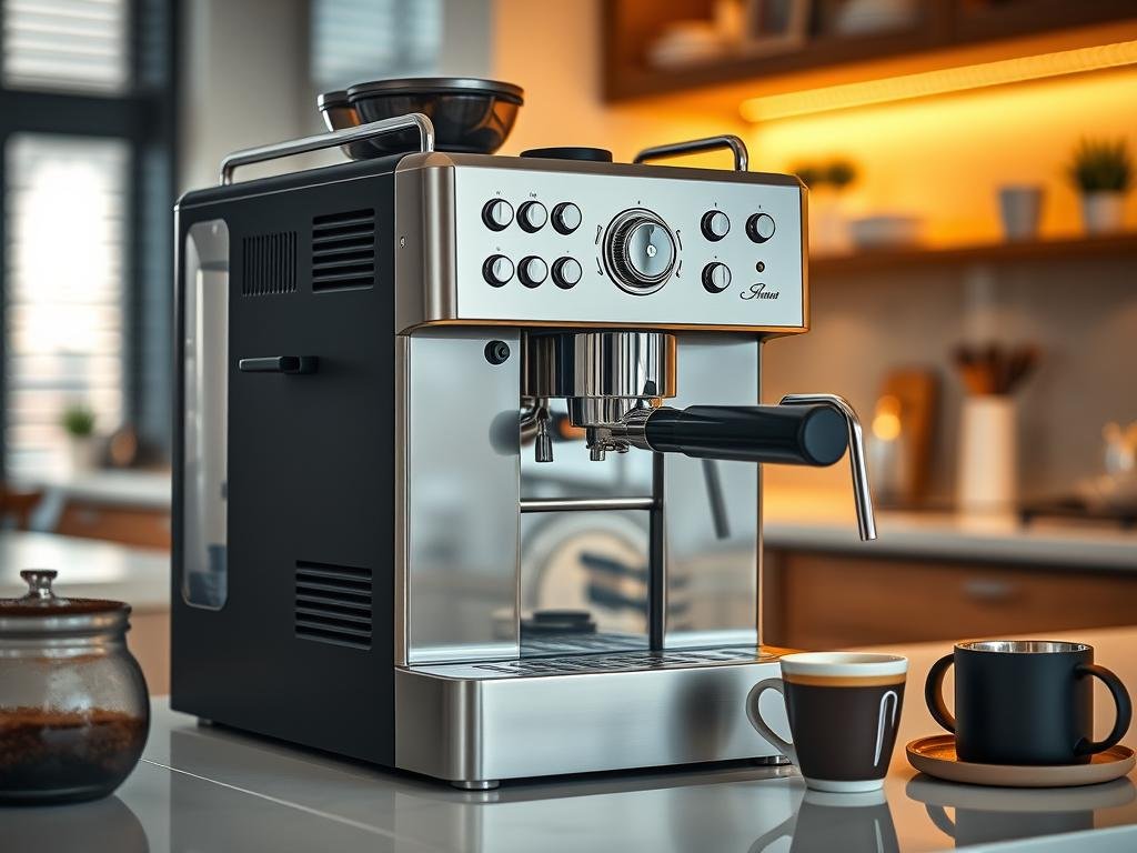 Premium coffee maker as valentines day gift for him