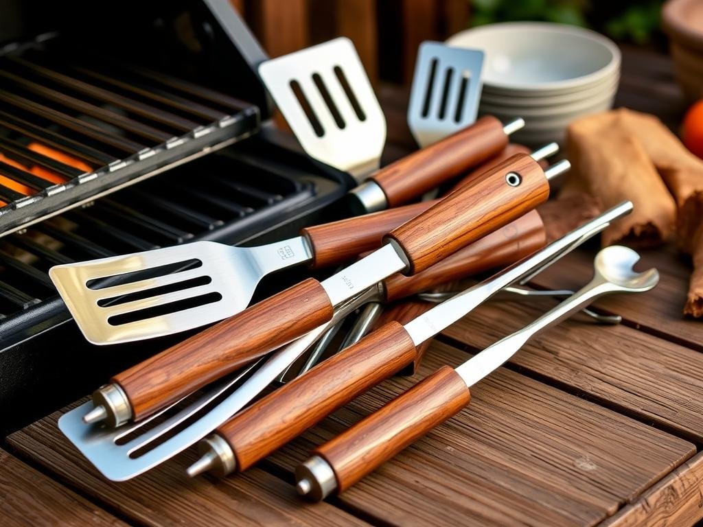 Premium grilling set as valentines day gift for him