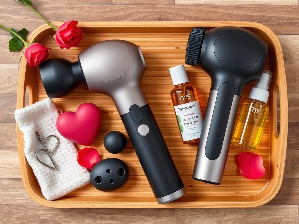 Premium massage tools for relaxation as valentine gifts