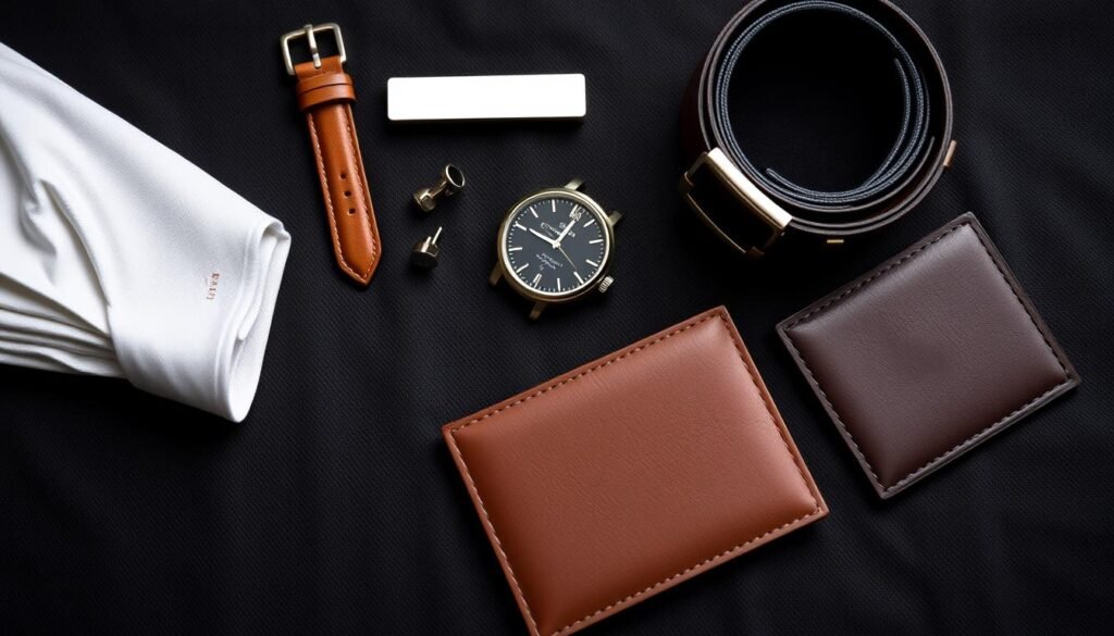 Premium men's fashion accessories as anniversary gifts