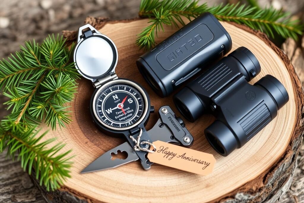Premium outdoor gear as anniversary gift