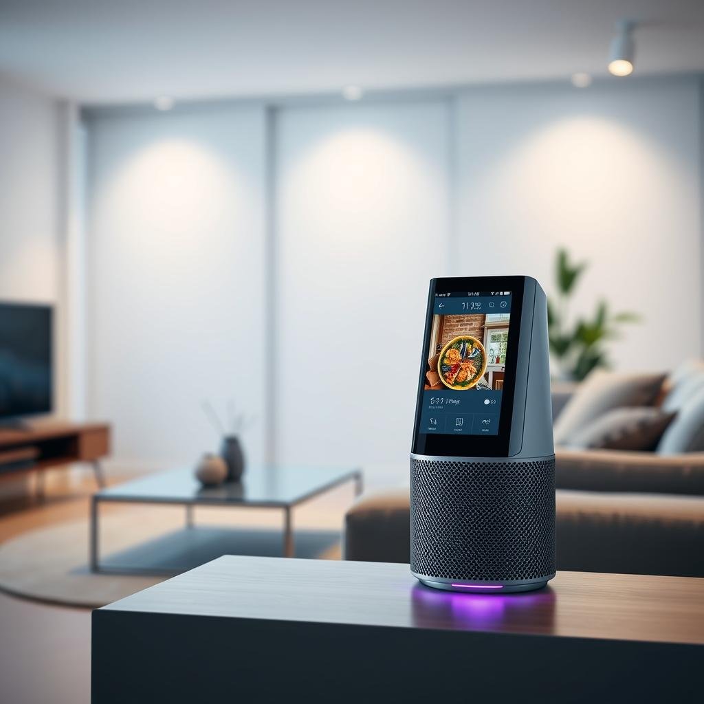 Smart home assistant with display - popular gifts for millennials creating connected homes